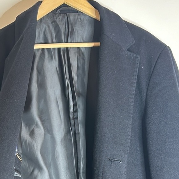 Coppley Cashmere & Wool Men’s Luxury
Tailored Black Coat Size 42 - Picture 4 of 17